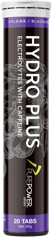 Purepower Hydro Plus Solbær - 20 Tabs