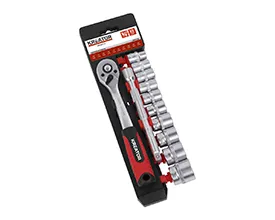 Topnøglesæt 3/8" 12 dele 10-24 mm