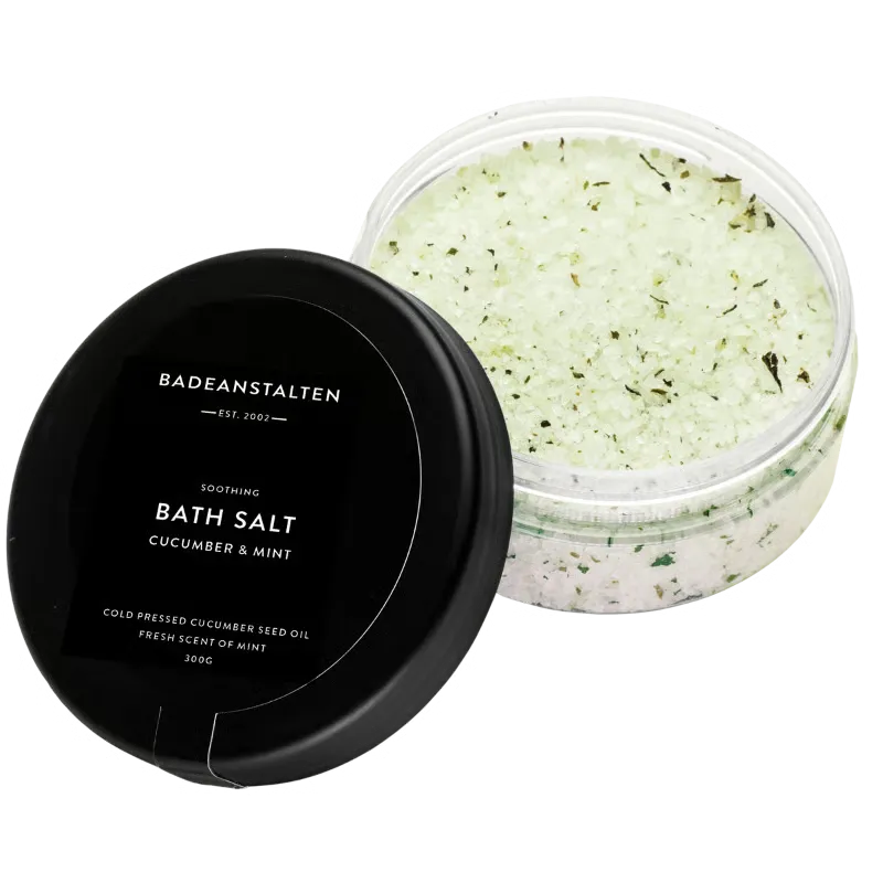 Badeanstalten Badesalt Agurk Og Mynte 300 g.