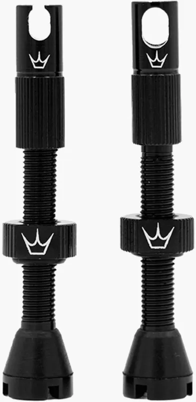 Peaty's x ChrisKing Tubeless  Valves 42mm - Black