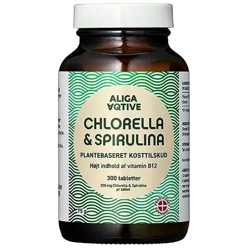 Aliga Aqtive Chlorella & Spirulina (300 tabl)