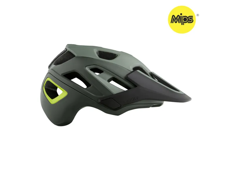 Lazer Jackal Mat Grøn MTB Cykelhjelm