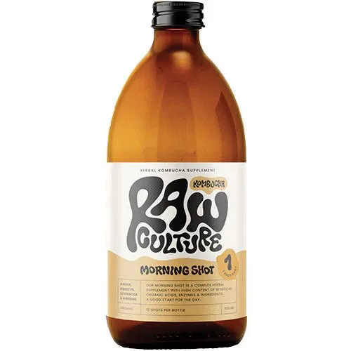 Kombucha Morning Shot Øko. - 500 ml.