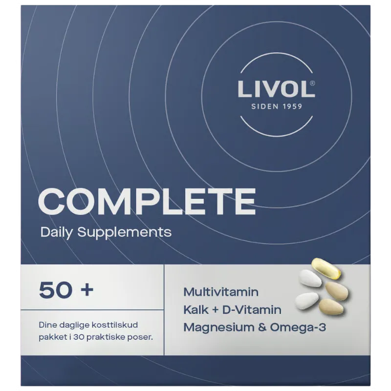 Livol Complete 50+ (30 stk)