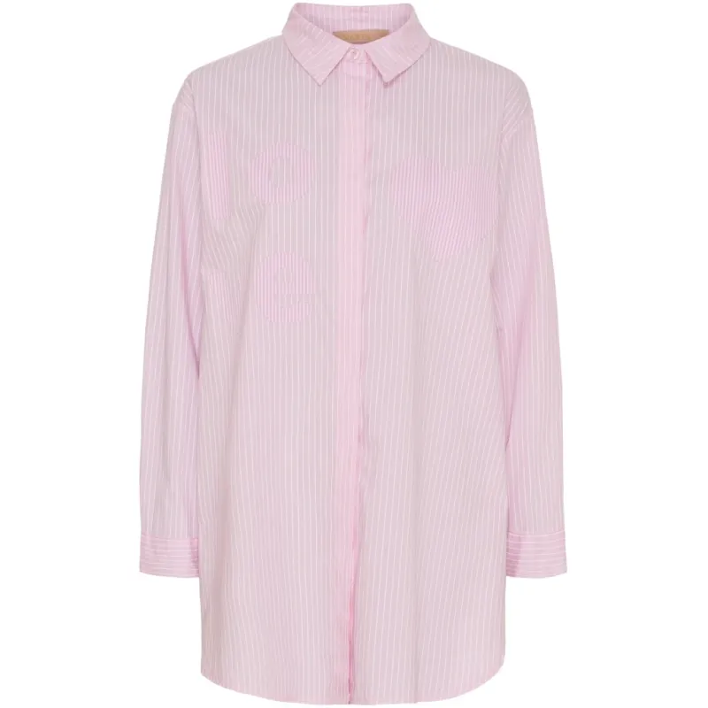 Marta du Chateau dame skjorte MdcCanelle 249320 - Pink49