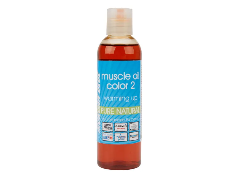 Morgan Blue Muscle oil 2 - 200 ml. - Varmeolie med farve vinter