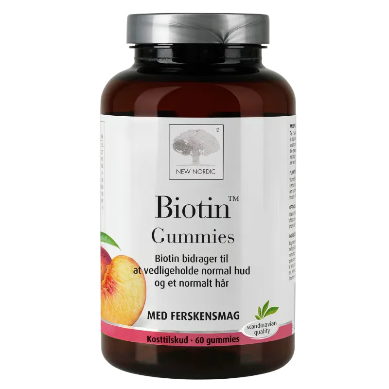 New Nordic Biotin Gummies (60 stk)