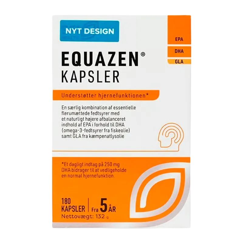 Equazen Fiskeolie Kapsler (180 kap)