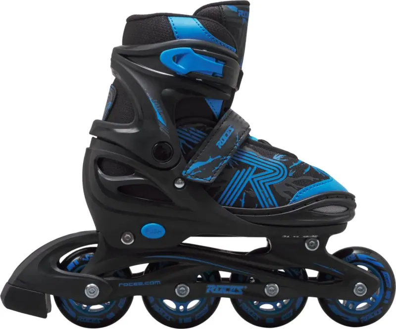 Roces Jokey 3.0 inliners til børn  - Sort/Astro Blue