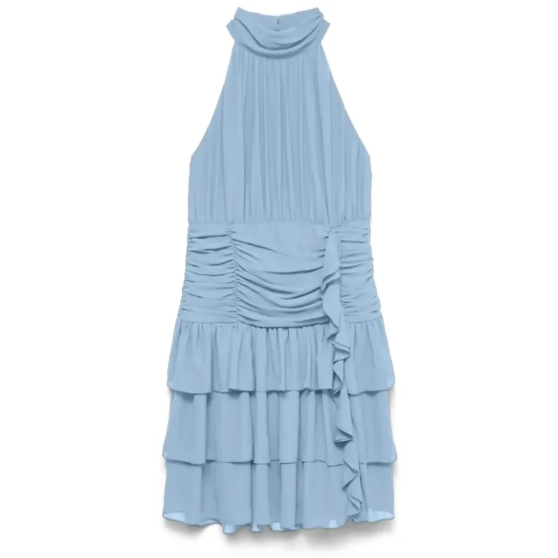VERO MODA dame kjole VMSERENA - Cashmere Blue