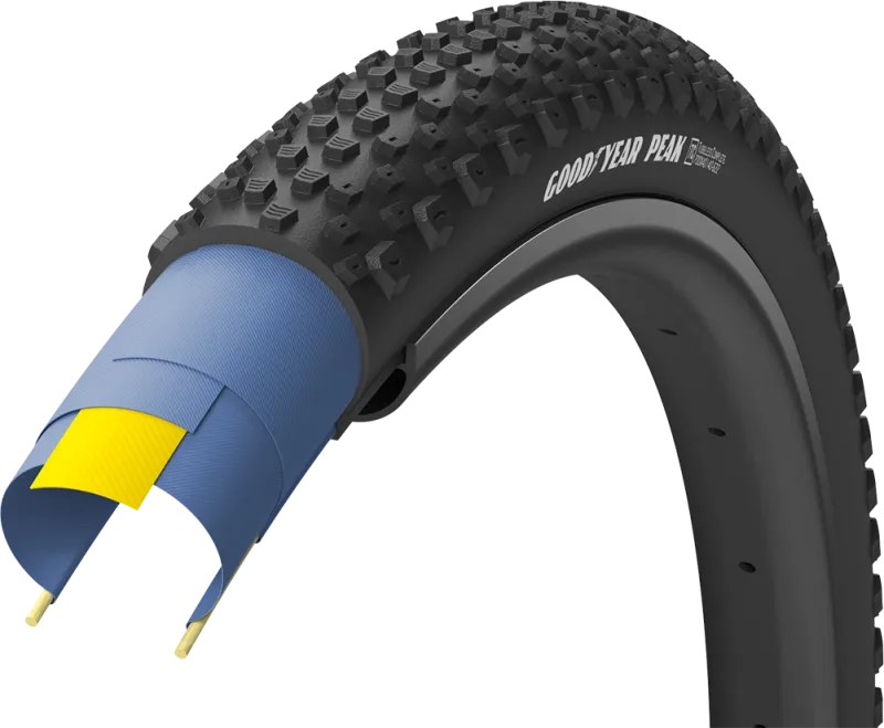 Goodyear PEAK Tubeless Complete 700x35c/45c - Sort