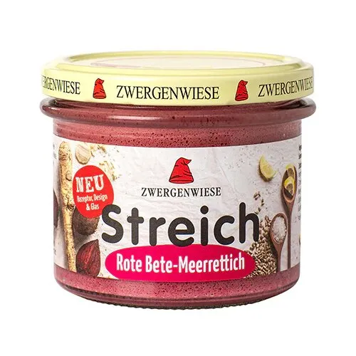 Smørepålæg m. peberrod Streich Øko. - 180 gram