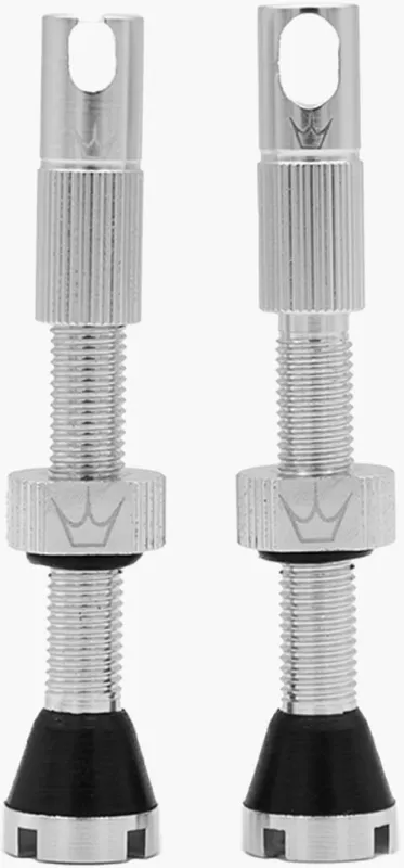 Peaty's x ChrisKing Tubeless  Valves 42mm - Silver