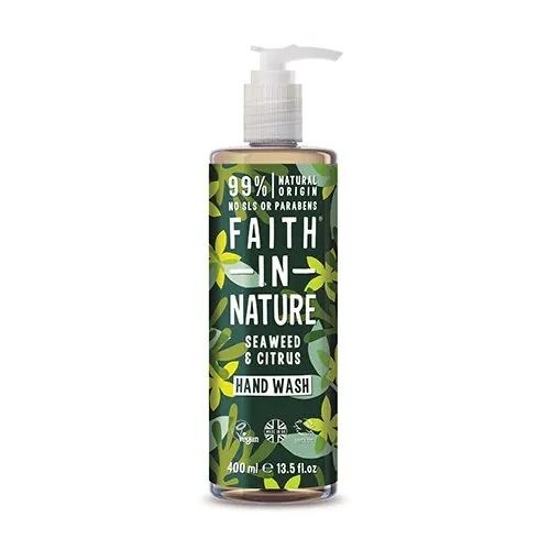 Håndsæbe alge ekstrakt Faith in nature - 400 ml.