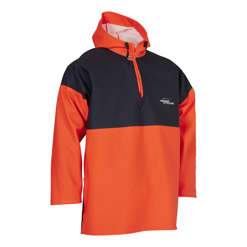 Fishing Xtreme Busseronne m/elastik - Fl.orange/Marine - L