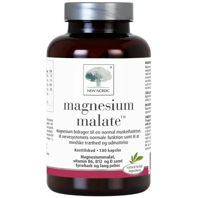 New Nordic Magnesium Malate (180 kaps)