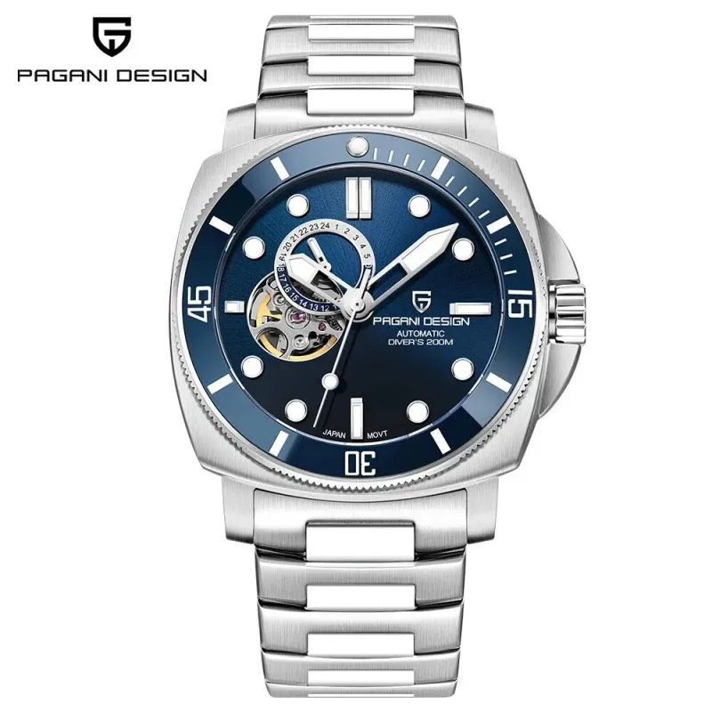 PAGANI Design Blue Diver Herreur PD-1736
