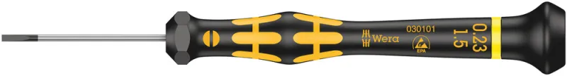 Skruetrækker esd 1578a0,23x1,5