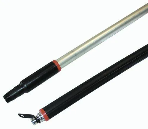 Aluminiumsskaft m/vandgennemløb (Q), Ø31 mm, 1545 mm, Sort