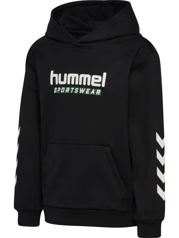 Jr Logo Hoodie - Black - 110/116