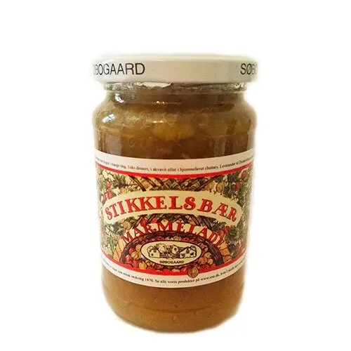 Stikkelsbærmarmelade Øko. - 400 gram