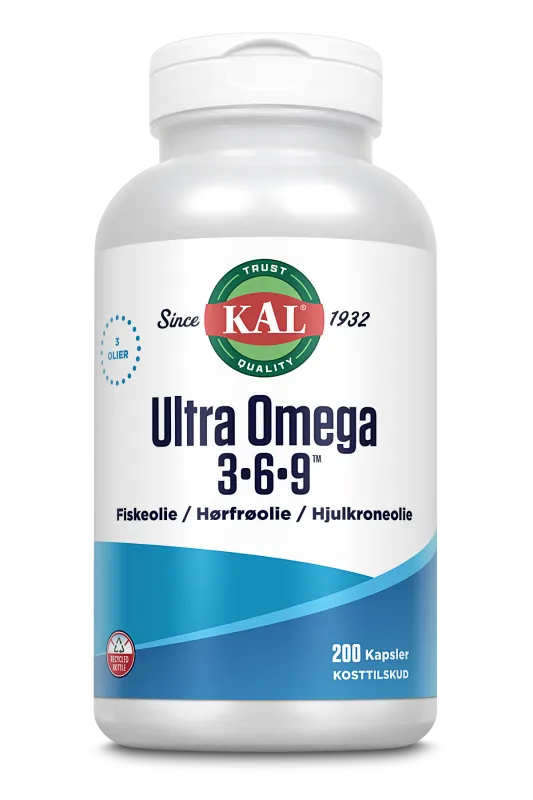 KAL Ultra Omega 3-6-9 - 200 kaps.
