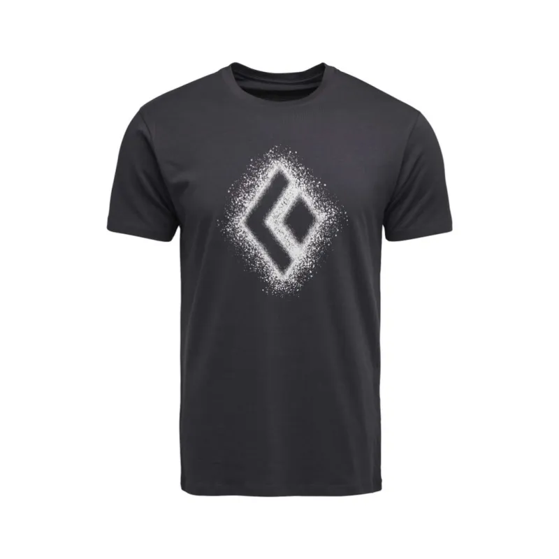 T-shirt herre - Black Diamond Chalked Up 2.0 SS Tee - Grå (S tilbage)
