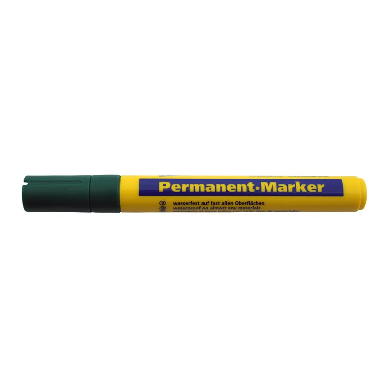 Permanent marker 1,5-3,0 mm GRØN rund spids (model 0655)