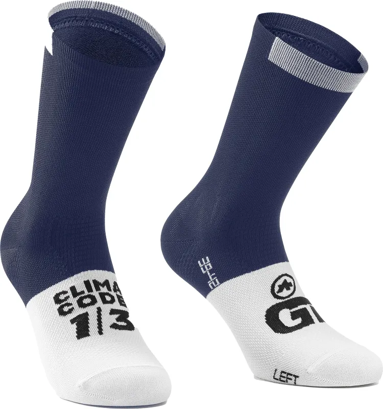 Assos GT Socks C2 - Genesi Blue