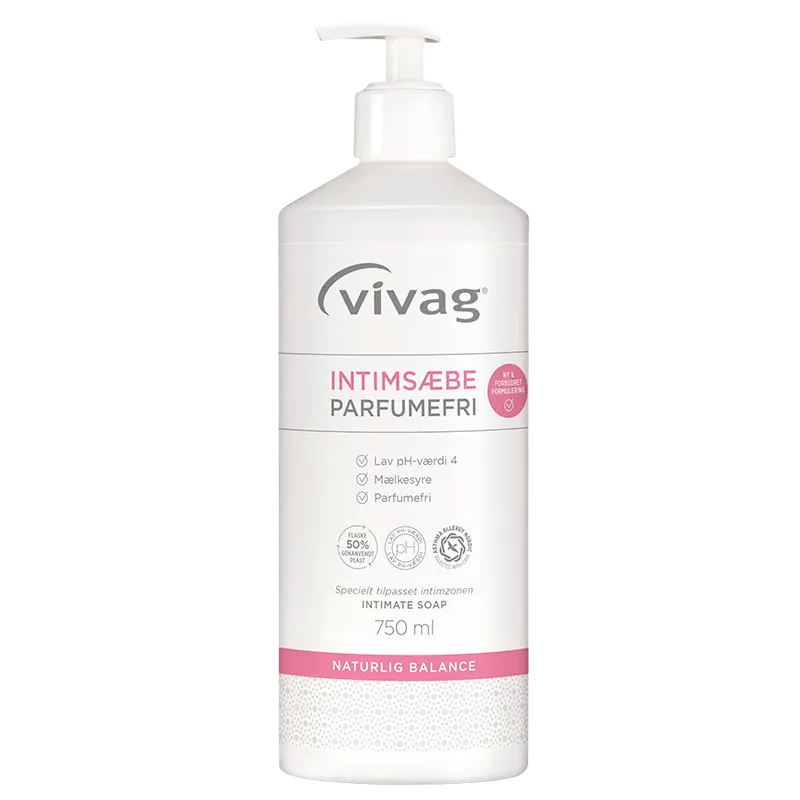 Vivag Intimsæbe Parfumefri (750 ml)