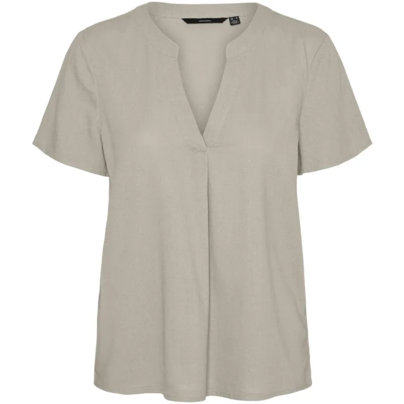 VERO MODA dame skjorte VMMYMILO - Silver Lining