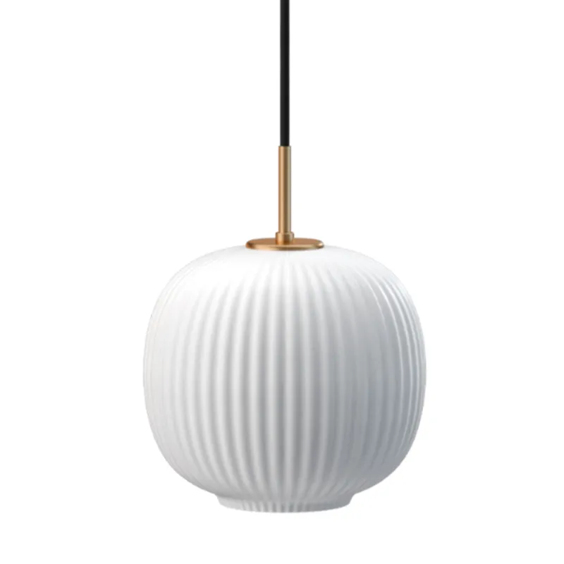 Edgeform Vibra loftlampe 18 cm, opal