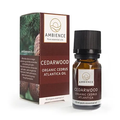Ambience Cedertræsolie, øko - 10 ml.