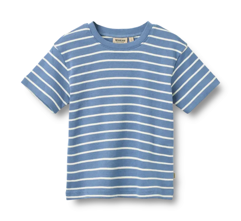 Fabian T-shirt - Blue Stripe - 128