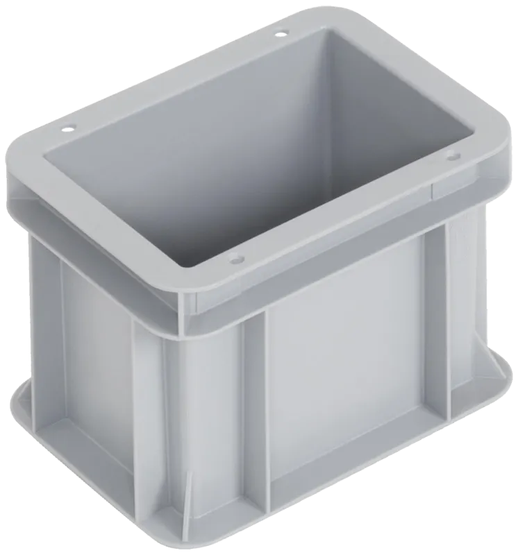 WEZ LogiLine eurokasse fb grå 200×150×145mm 2,7ltr