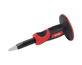 Spidsmejsel 200 mm med håndbeskytter