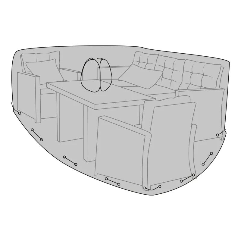 House Nordic - Luksus Overtræk - til Lounge og sofasæt,95x210x180cm
