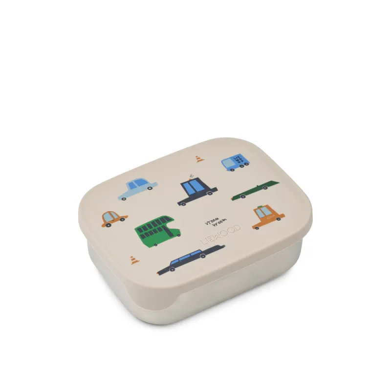 Liewood Arthur - Printed Lunchbox - Cars/Sandy