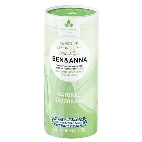 Ben & Anna Deo Stick Sensitive Lemon & Lime (40 g)