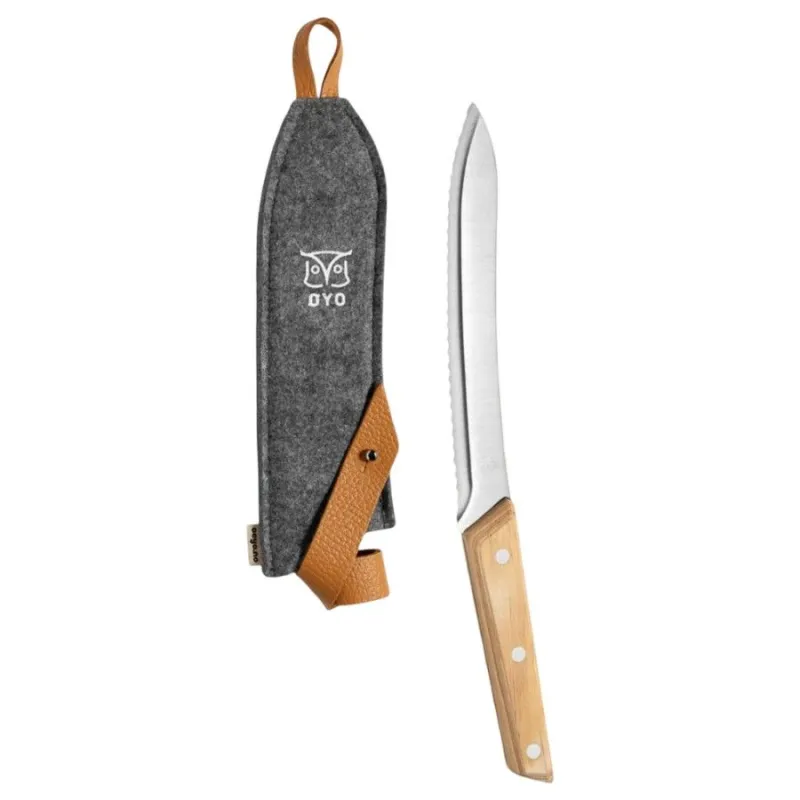 Oyo Vedalen, brødkniv, beige