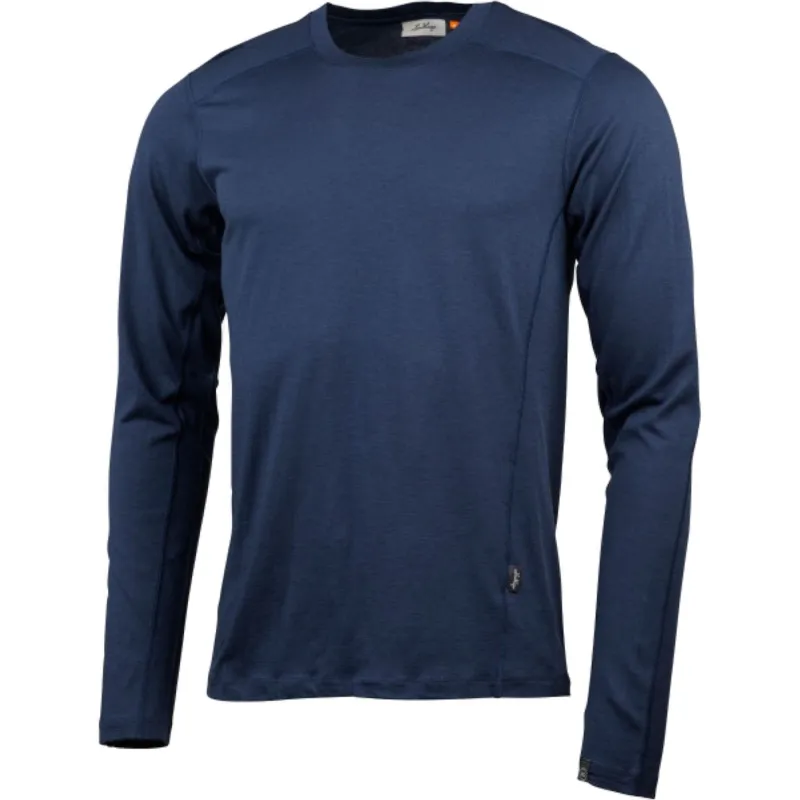 Lundhags Gimmer Merino Lt Ms LS, mellemlag, herre, blå