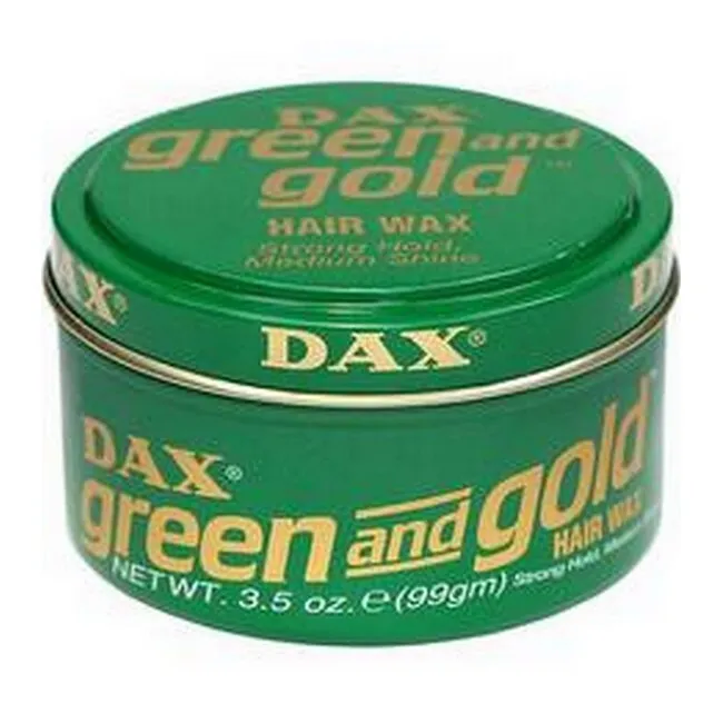 Dax Wax - Green & Gold Hair Wax Strong Hold