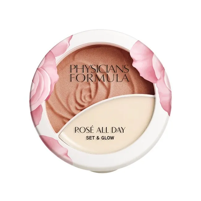 Physicians Formula - Rose All Day Set & Glow Powder - Sunlit Glow
