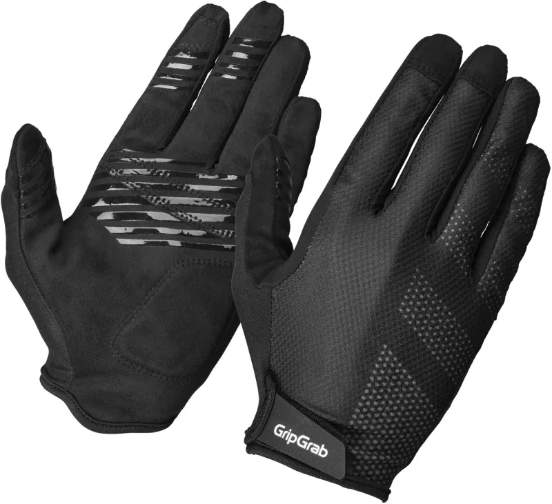 GripGrab RIDE Lite Langfingret Sommerhandsker - Black