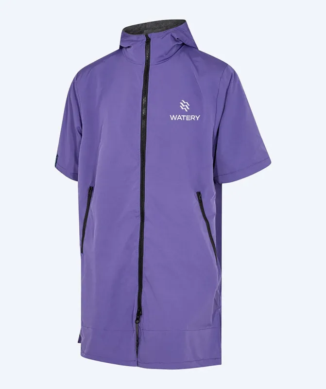 Watery surf poncho - Waterproof - Lilla - Badeponcho