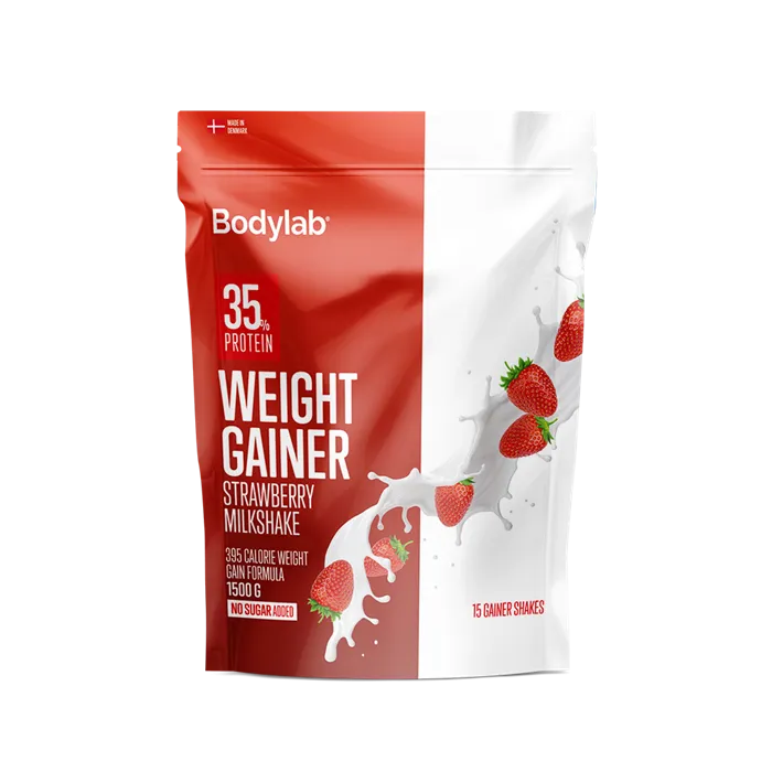 BodyLab Weight Gainer Jordbær Milkshake (1,5kg)