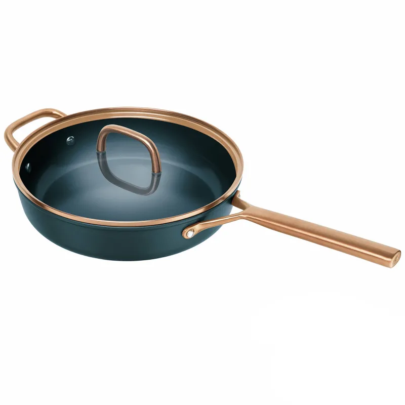 Zwilling Milano braiserpande med glaslåg 28 cm, dybblå