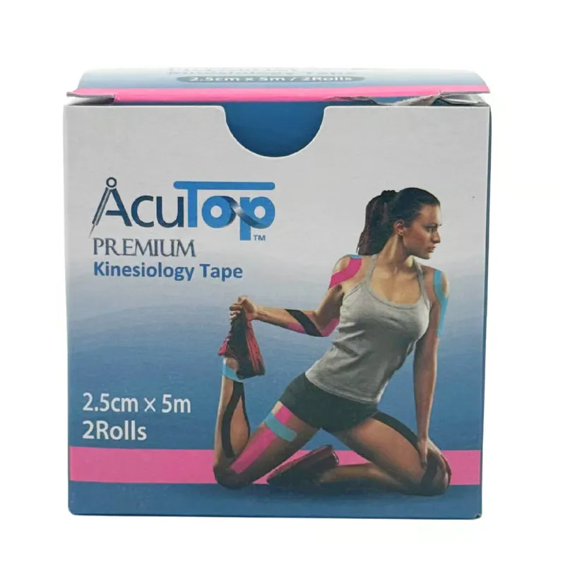 BioVita Terapeutisktape Pink 2,5 Cm x 5 M (2 stk)