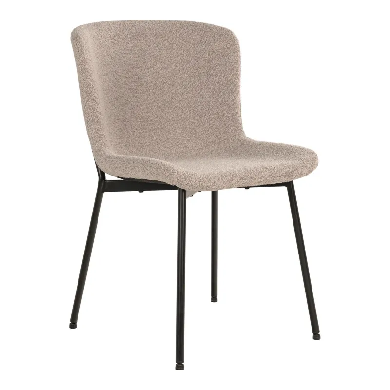 House Nordic - Maceda Spisebordsstol - beige,sæt af 2 stk.