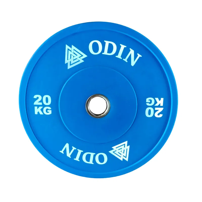 Odin Olympic Farvet Bumper Vægtskive 20kg (1 stk)